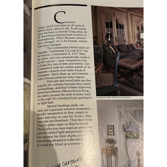 Kirsch Window Shopping Volume II 1987 Draperies Curtains Blinds Pleated Shade - Picture 9 of 10